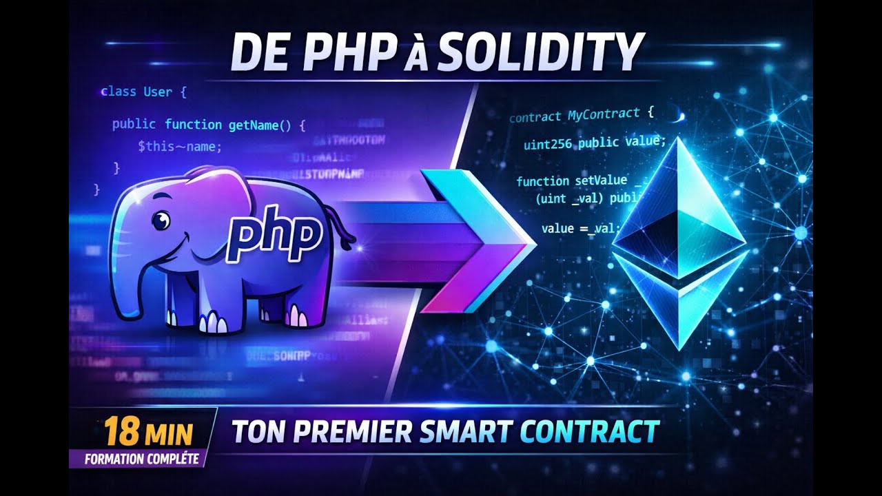De PHP à Solidity - Créer ton premier Smart Contract - YouTube