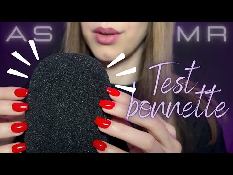 ASMR Test bonnette sur mon micro Rode! 🎙