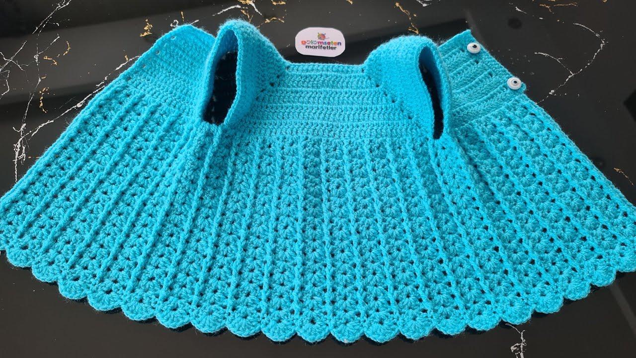 Учебник по вязанию крючком детского жилета для мальчиков и девочек