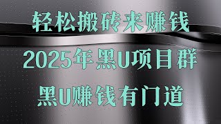 USDT如何搬砖套利,搬砖跑腿是怎么赚钱的?黑U怎么变现?只要会上网,就可以赚钱,小白也可以月赚44000+!黑USDT下浮USDT专供,每天稳定收入,在家躺着也能赚钱(保姆级教程演示)