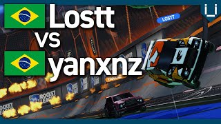 Lostt vs yanxnz | Rocket League 1v1 Showmatch