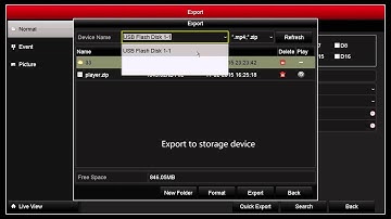 How to Quick Export video clips from a NVR