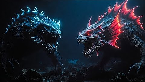 Ultimate Deep Sea Monster Battle | Epic Underwater Creatures Fight Animation #animation 