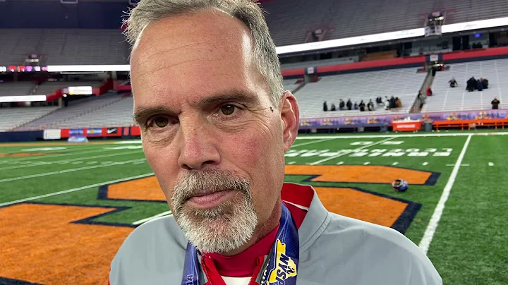 2021 NYSPHSAA Football Class AA post game interview