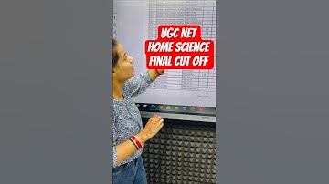UGC NET FINAL CUT-OFF | Home Science Final Cut Off | Aditi #ugcnetcutoff2025 #finalcutoff #result