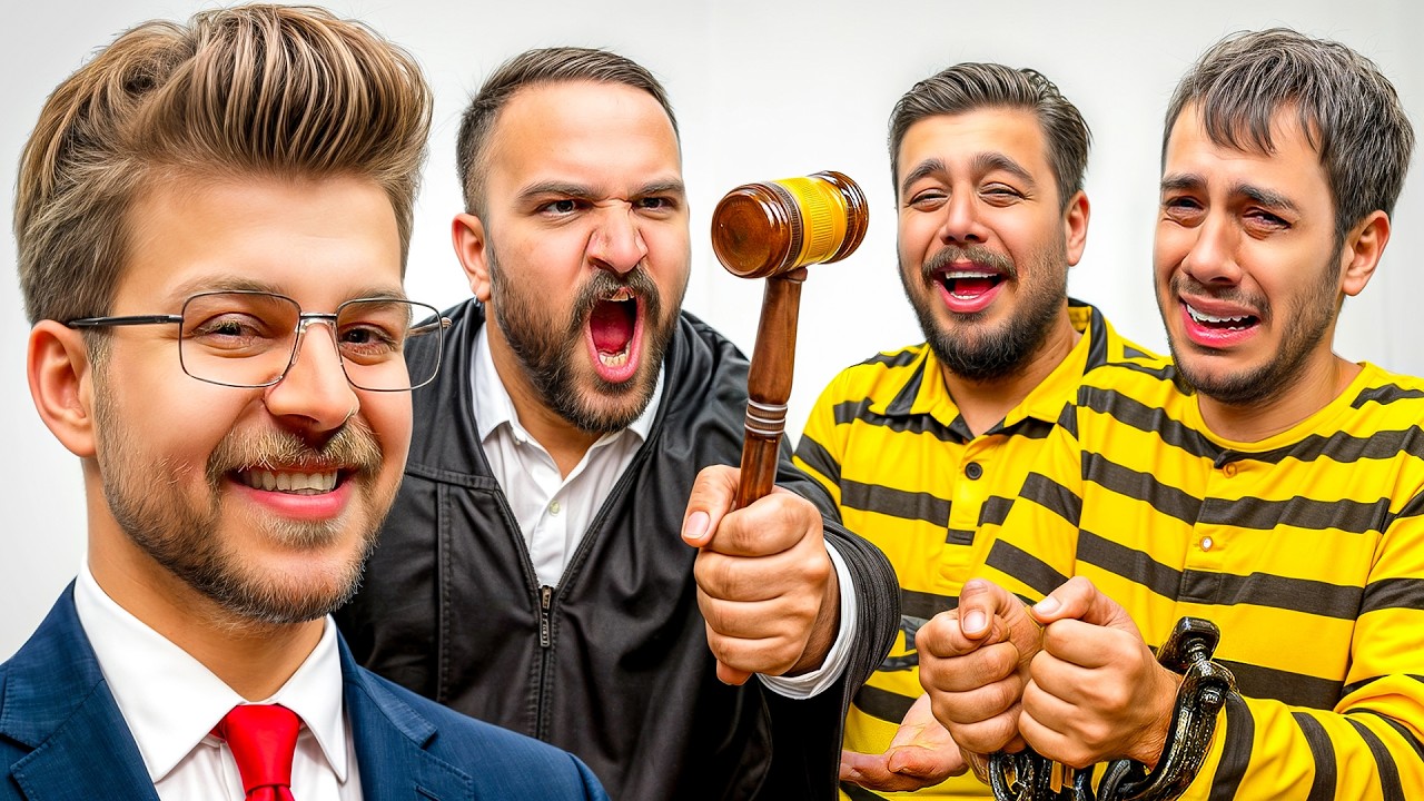 رفتیم دادگاه دعوا شد😂