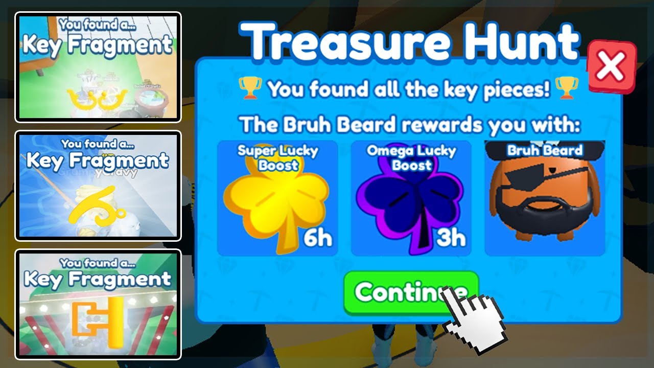 New Treasure Hunt Event in Roblox Mining Simulator