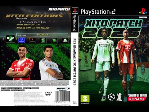 PES Efootball XITO PATCH 2026 New Transfers Faces Kits More PS2 