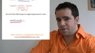 Double Angle Identities (Trigonometry) - Question #4