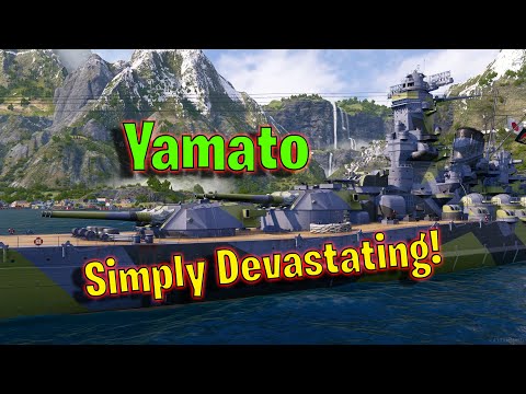 Crazy Clutch Brawl in Yamato! (World of Warships Legends)