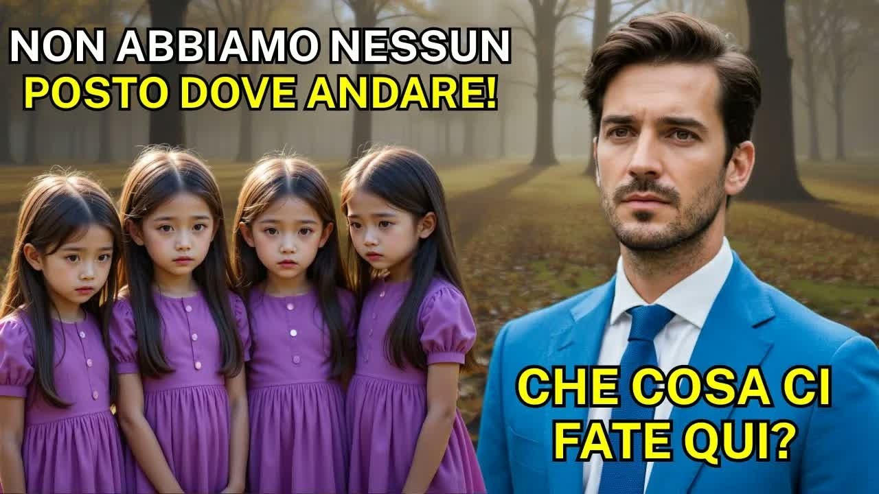 4 Gemelle Senza Casa Incontrano Un CEO Milionario Sulla Tomba Della Madre; La Risposta Le Commue