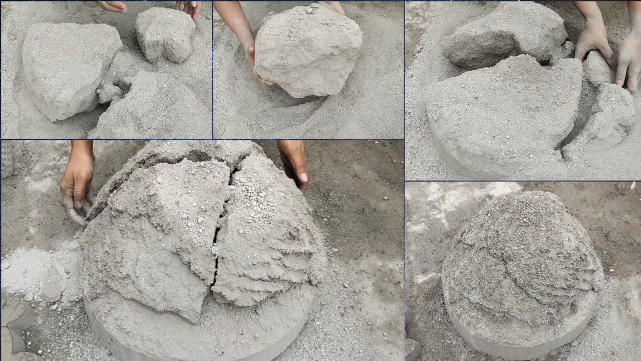 Full Tub crumbling You all will love this full Tub sand cement crumbling  | sleepaid  | asasmr