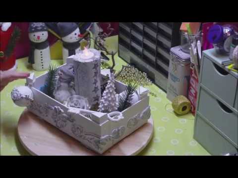DIY Adventsgesteck im Vintage Look/ Shabby / Vintage