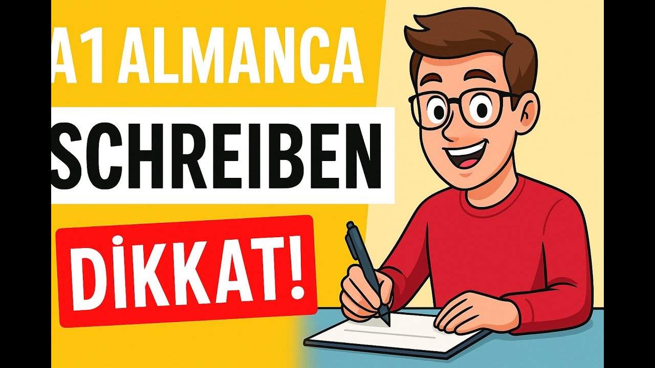 Almanca A1 Sınavı – Schreiben Bölümünü %100 Geçmek İçin Altın Kurallar!