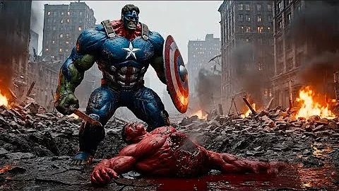 HULK CAPTAIN AMERICA vs RED HULK | Final Battle | Full Action Movie (4K)