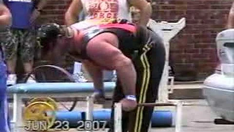 Car Deadlift(4000 lbs) Omega Force 6/23/07