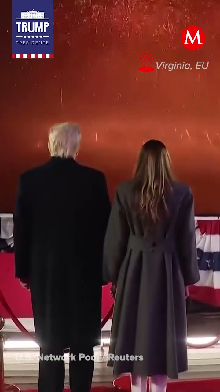 Fuegos artificiales anuncian el regreso de Trump a la Casa Blanca