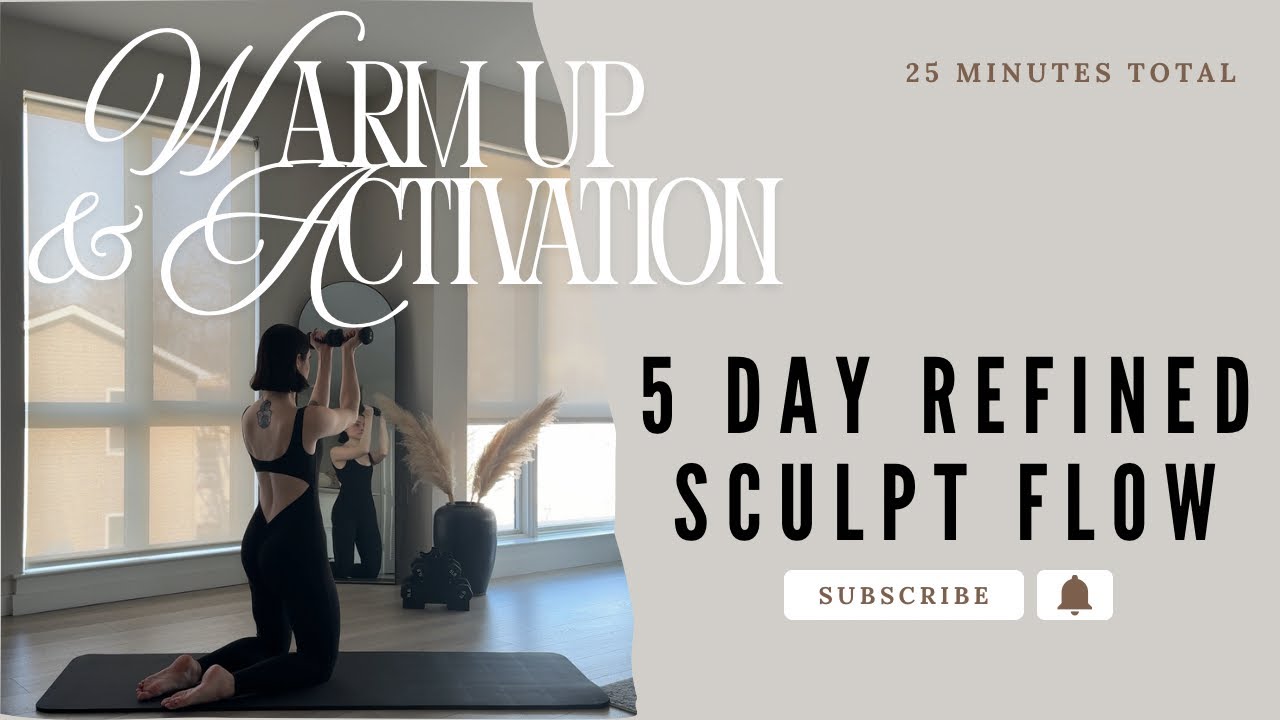 Warm-Up & Activation | Refined Sculpt Pilates | 12 Minutes