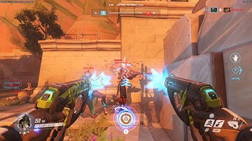 Overwatch CTF: Raptor goes 15 and 1 on Tracer w/ Score Board for kill streak