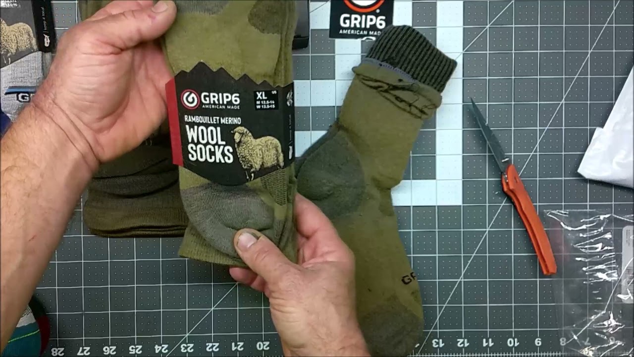 GRIP6 Highline Coyote Wool Boot Sock Second Test & GRIP6 Christmas