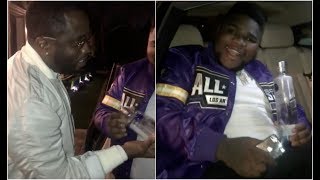 Fatboy SSE Pulls Up to Diddy's Crib Drunk Off The Ciroc
