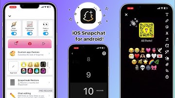 😍 iOS Snapchat On Android Latest Version 2024 | Dark Mode & iOS Emojis | iPhone Snapchat Features!