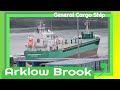 General Cargo Ship - Arklow Brook departs Warrenpoint Harbour for Port of Jelsa in Norway