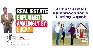3 IMPORTANT Questions to Ask a Listing Agent || Real Estate Explained #57