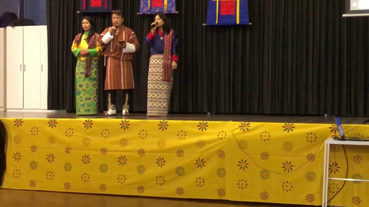 Solo songs Cultural program during Namkhai Nyingpo Rinpochoes Brisbane visit