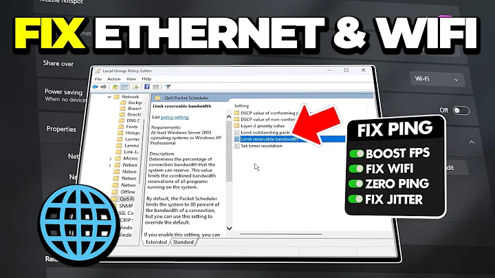 Fix High Ping & Packet Loss – Best Internet Adapter Optimization!