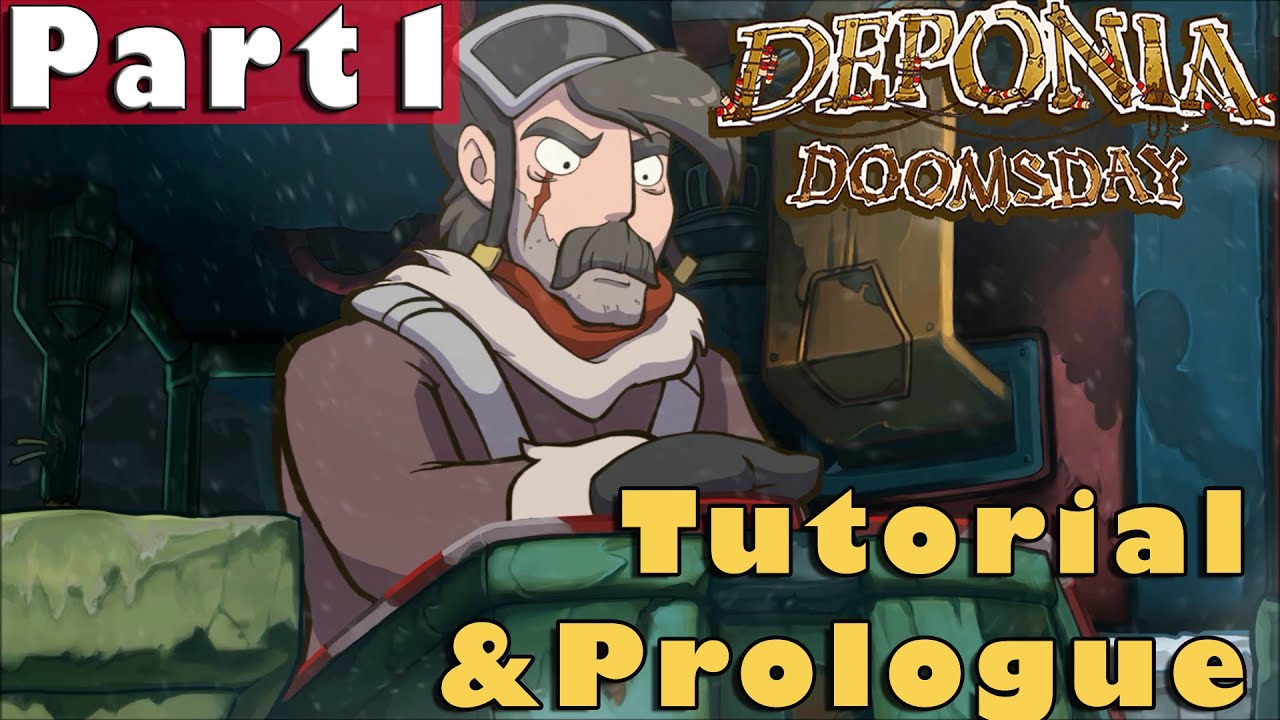 #1| Deponia Doomsday Gameplay Guide | Tutorial & Prologue | PC Full ...