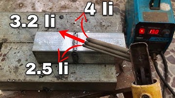 Cách Hàn Sắt Mỏng, Chỉnh Dòng Hàn Máy Hàn Que Phù Hợp Với Từng Loại Que Hàn Kích Thước Khác Nhau