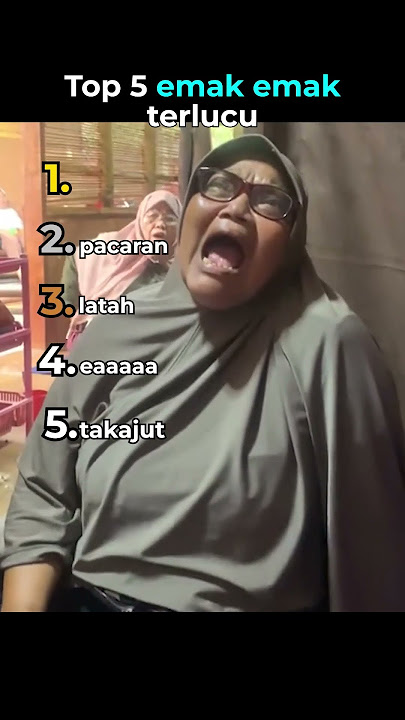 Top 5 emak emak terlucu😂