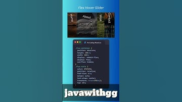 Flex slider HTML code with CSS code
