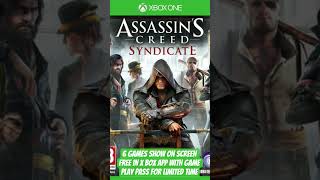 Assassin creed 6 games free in xbox cloud app for limited time grab this offer#trending short video.