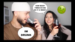 COUPLES PLAY TRUTH OR DRINK PT.2! **EXPOSING QUESTIONS ONLY**