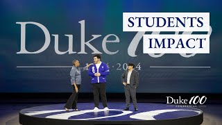 Isaiah Hamilton & Keanu Valibia | Duke Students Impact