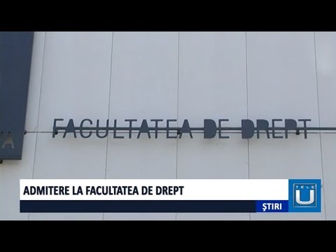 Admitere la Facultatea de Drept