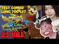 White toxic cm acc qunh ff test combo long tc lv7  hu dit map ln 23 kill top 1