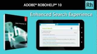RoboHelp 10: Enhanced Search Experience