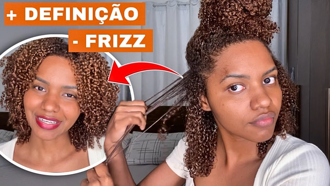 FINALIZAÇÃO ANTIFRIZZ PARA CABELOS CRESPOS | MUITA DEFINIÇÃO