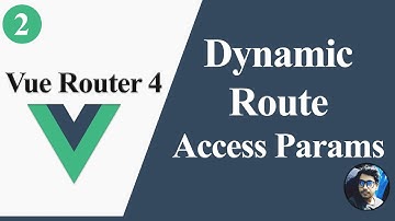 Dynamic Route and Accessing params in Vue Router (Hindi)