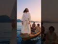 Jesus Aura Farming on the Sea of Galilee 😂⚡ #Jesus #Motivation #Faith #Christian #AuraFarming #Bles