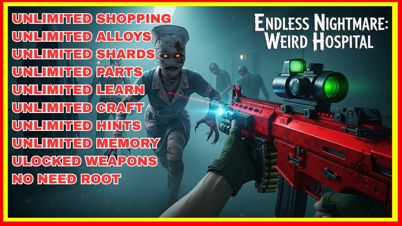 Endless Nightmare 2 Hospital Mod APK v1.3.3 (Unlimited Shopping/Weapons)
