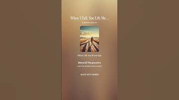 Thumbnail of When I Fall, You Lift Me High 2 Shorts Gospel Pop Rock #god #music #song #shorts #faith #songlyrics