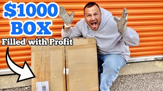 $1,000 BOX I Bought Abandoned Storage Unit Locker Opening Mystery Boxes Storage Wars