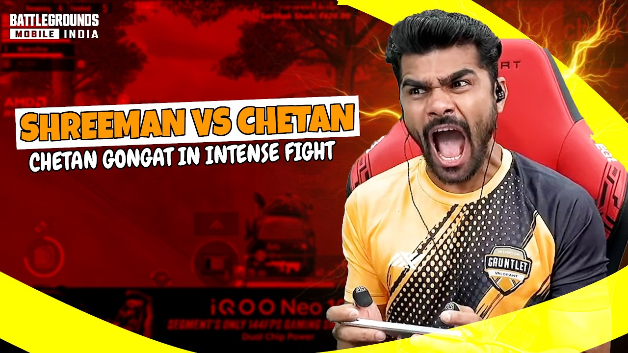 shreeman legend Angry On Chetan  || Pro And Funny Gameplay