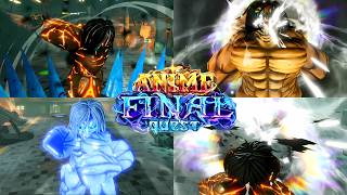 EREN TITAN EVOLUTION IS HERE! Eren Titan Ultimate Evolution Showcase | Anime Final Quest