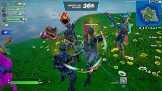 Fortnite Rogue Agent vibes with two Elite Agent OG’s on reload spawn island!