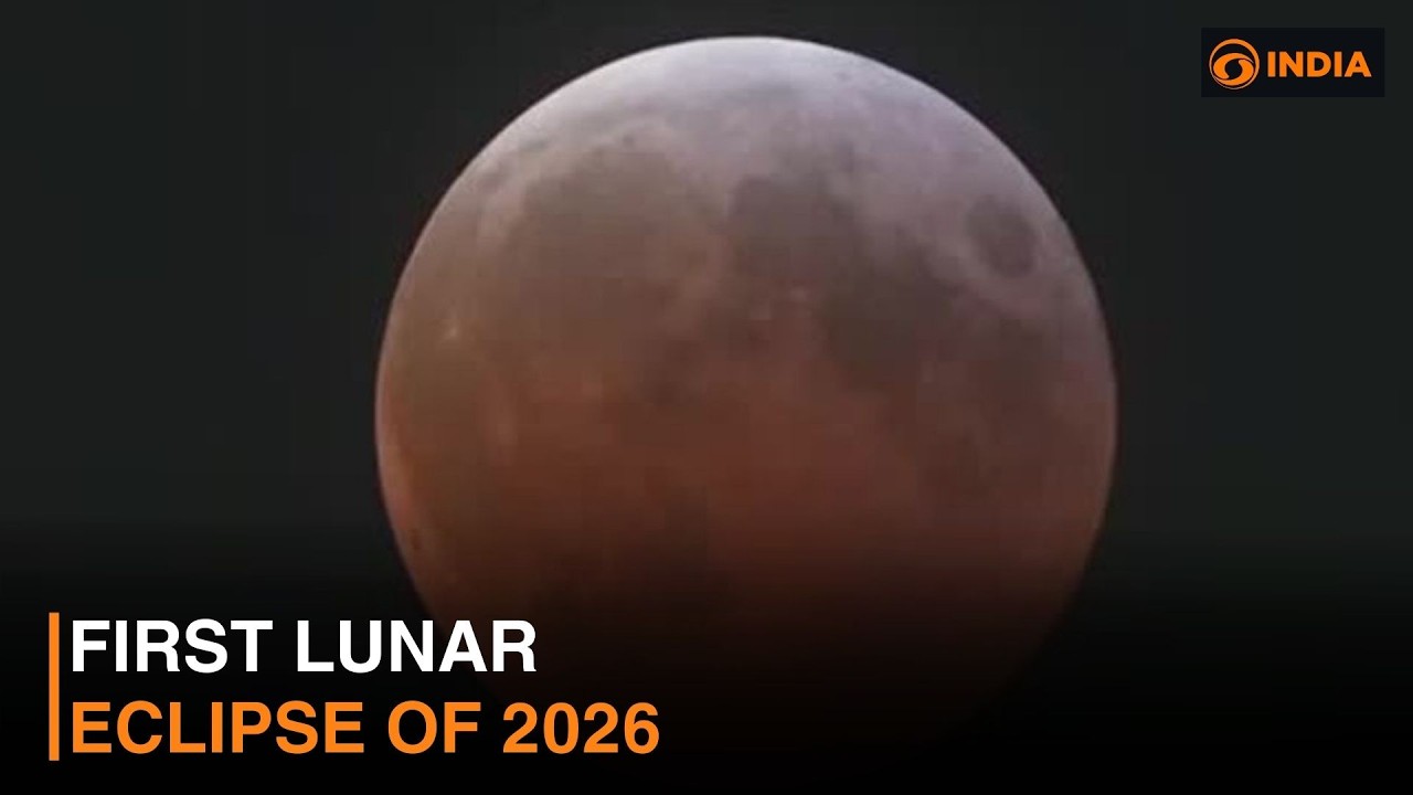 First lunar eclipse of 2026 & more news | DD India live | 12 PM IST